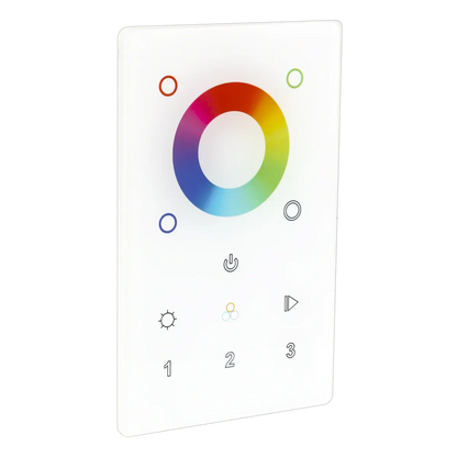 American Lighting DMX-3Z 3-Zone DMX Wall Control White 2.96 Inch 180 W