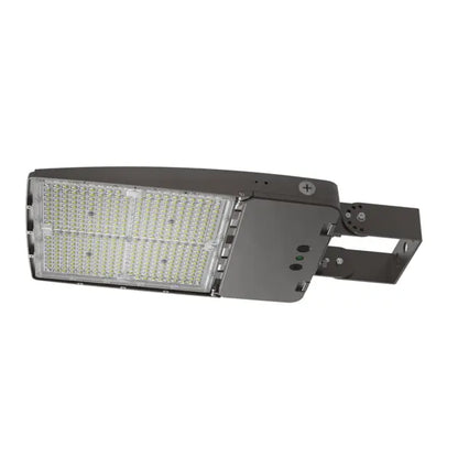 Commercial LED CLF14-300S-UNV-8SC1-T3-TR-BZ-BPC Flood Fixture 300W Selectable Wattage & CCT Trunnion
