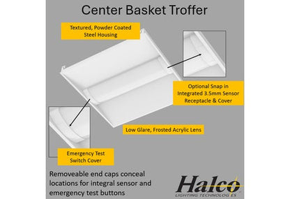 Halco 81799 20W/25W/30W LED Center Basket Dimmable Fixture Product ID:
