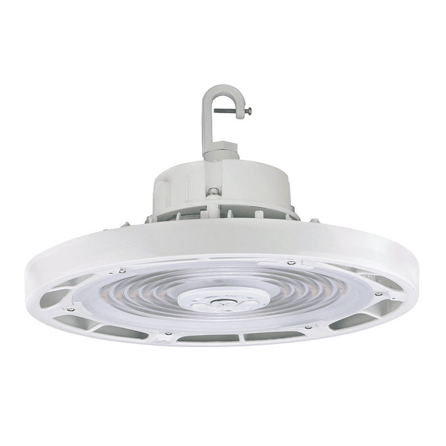 Halco 30256 240W LED Dimmable Fixture Hoverbay Round Highbay Color