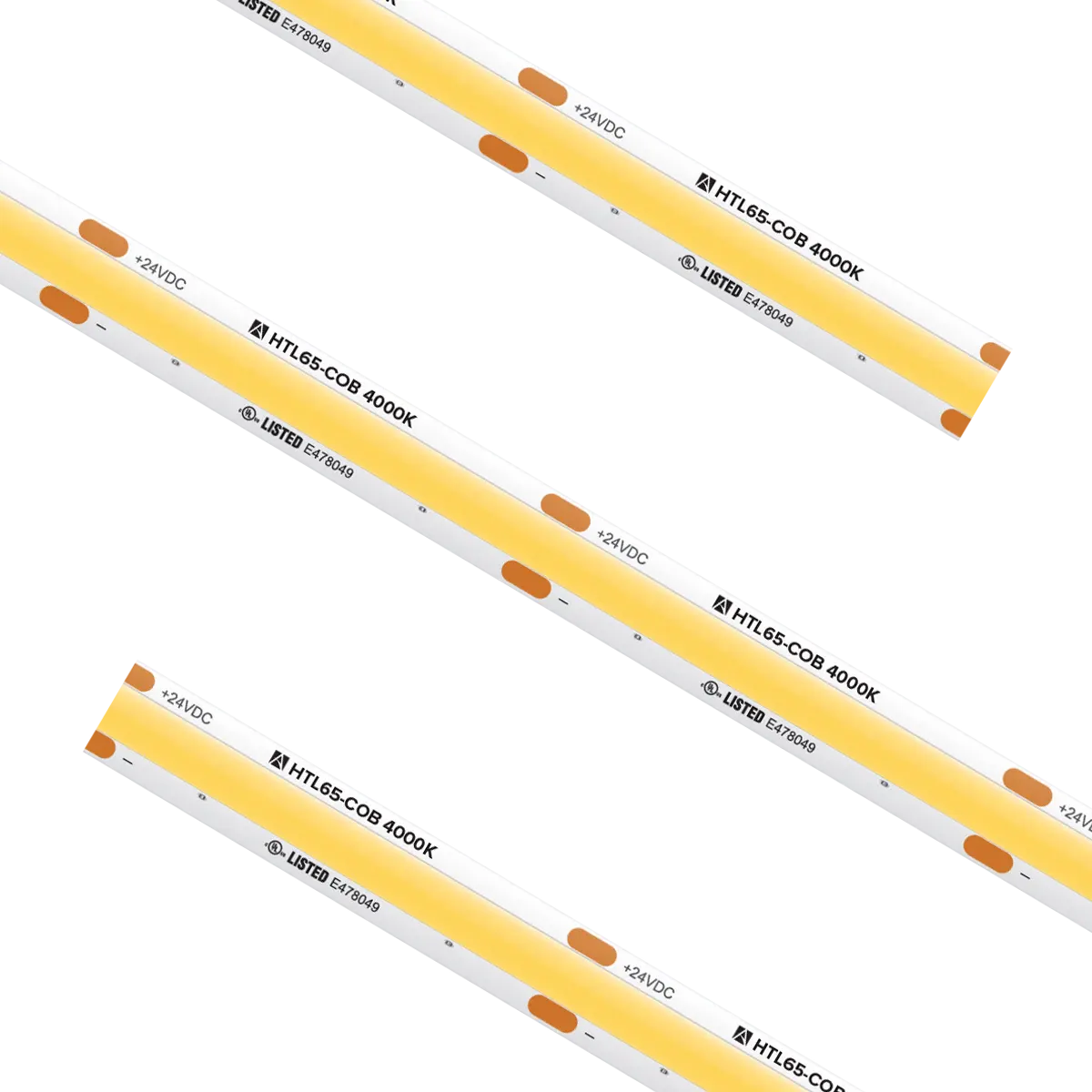 American Lighting HTL65-COB-WH-16 High Output COB Tape Light IP65 4000K 16.4Ft