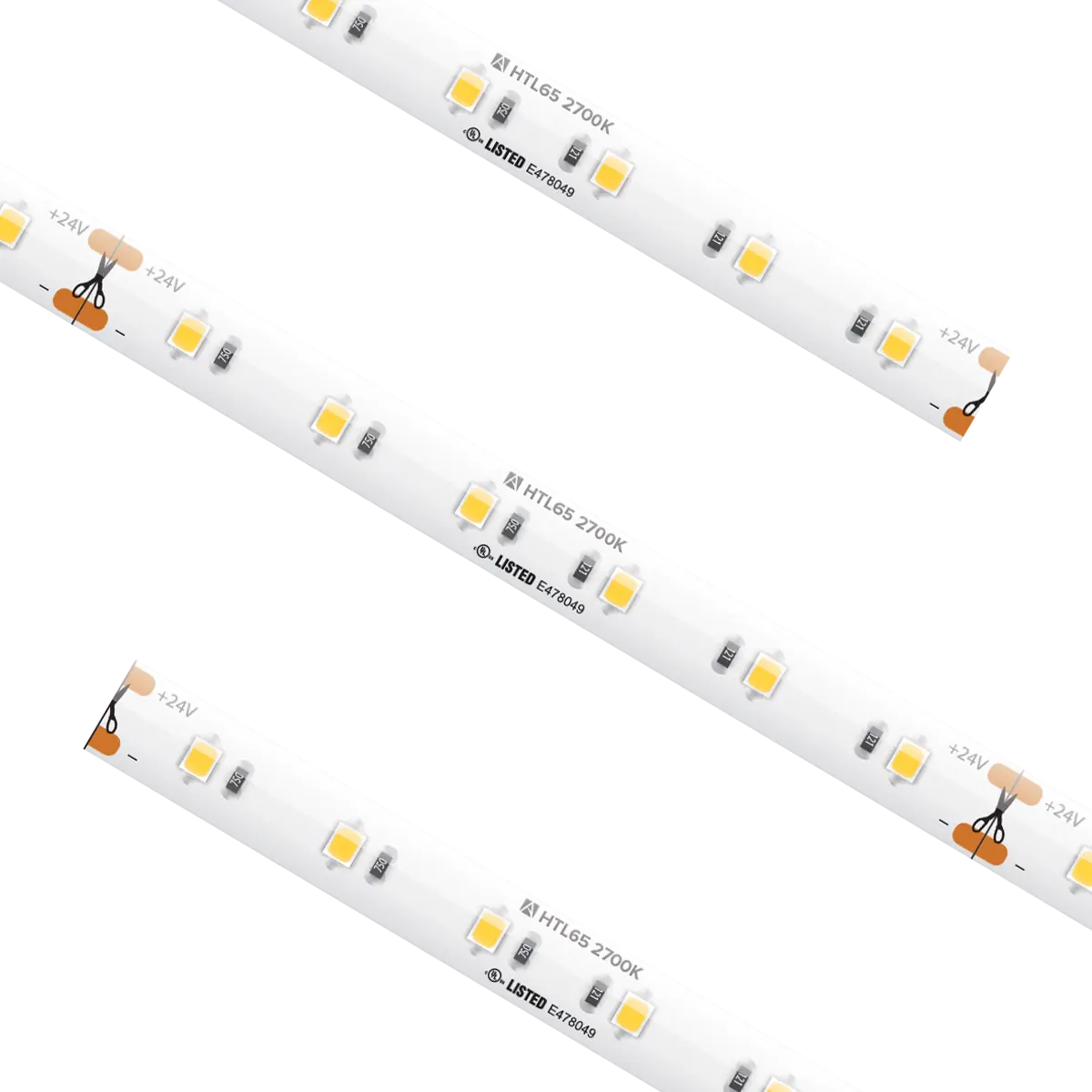 American Lighting HTL65-UWW High Output Tape Light IP65 2700K 16.4Ft