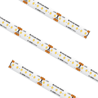 American Lighting HTLHD-WW-27 High Output High Density Tape Light IP54 3000K 27Ft