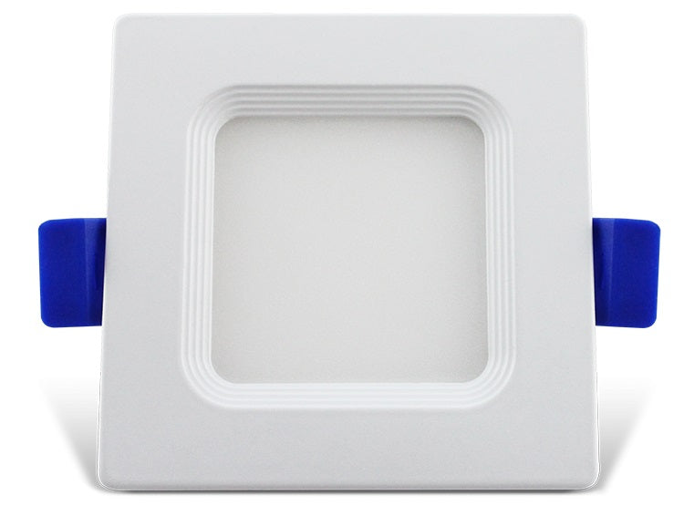 Luxrite LR23697 7W LED Dimmable Fixture 3" Mini Recessed Panel Square
