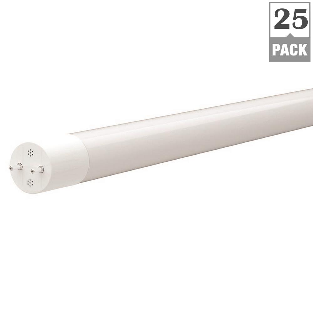 25 pack - Halco 87001 12W T8 Cool White LED Light Bulb
