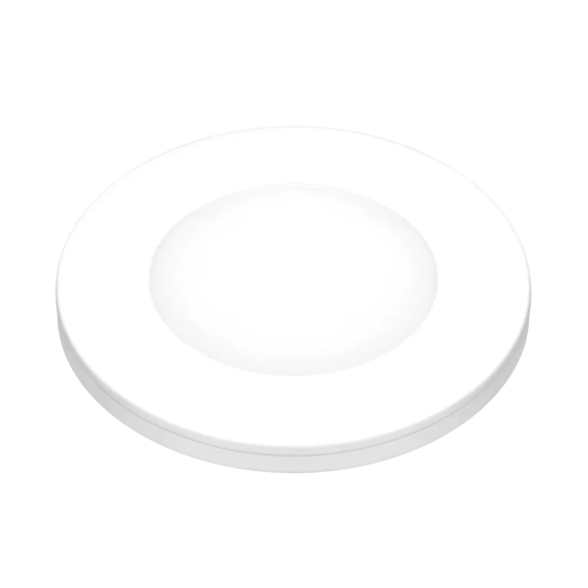 American Lighting OMNISL-30 Omni Slim 30K Single Puck Light w/ Black and White Trims
