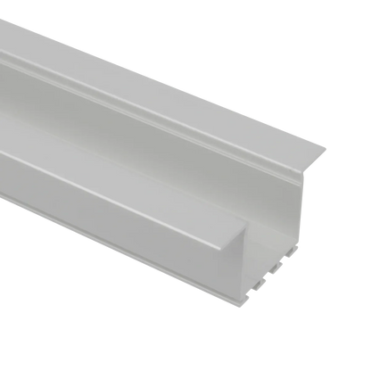 American Lighting PE-DFSLOT-2M Premium Extrusion Standard Flange Slot Recessed Mount 2M Anodized Alu