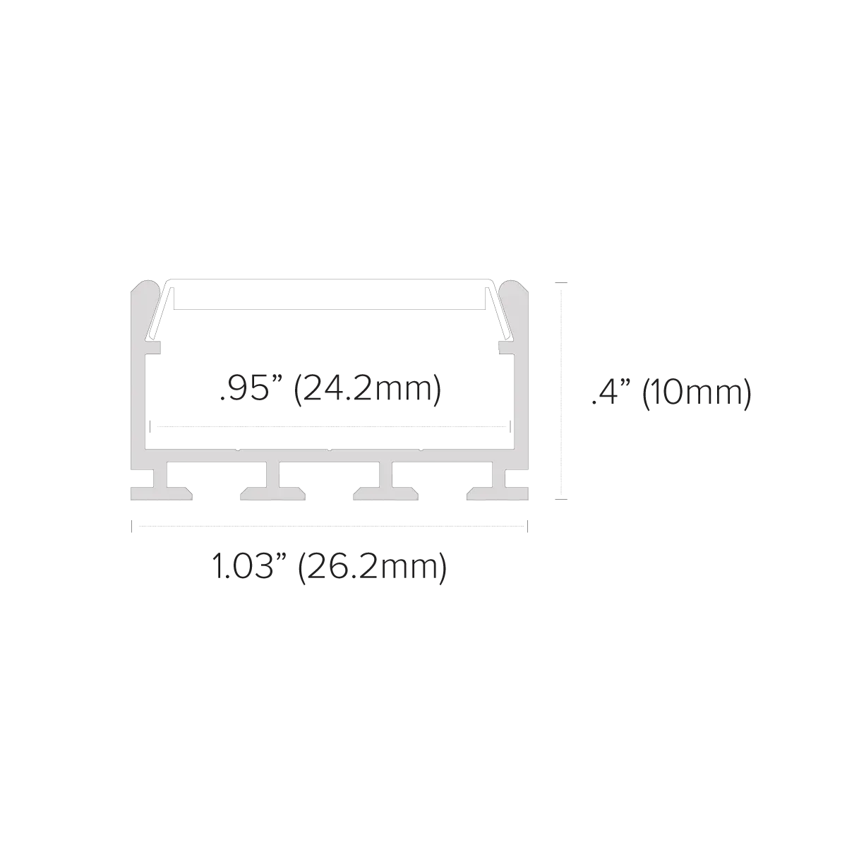 American Lighting PE-GTX-BK-2M-BNDL1 GTX - Single Bundle, 2M, Black Finish