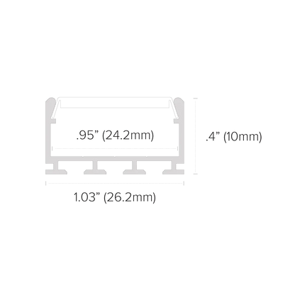 American Lighting PE-GTX-BK-2M-BNDL1 GTX - Single Bundle, 2M, Black Finish