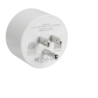 American Lighting SPKPL-PLUG-1S-WH Spektrum+ 1 Socket Smart Plug White 1200 W