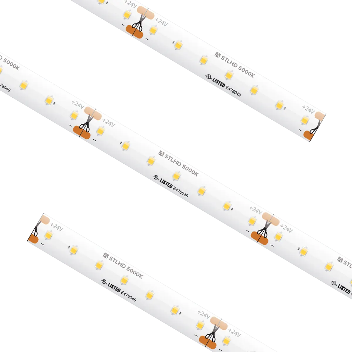 American Lighting STLHD-CW-33 Standard Grade High Density Tape Light IP54 5000K 32.8Ft