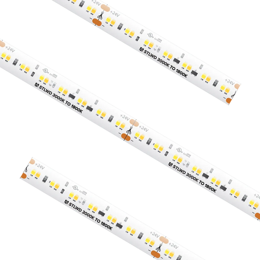 American Lighting STLWD-3018-16 Standard Tape Light IP54 Dim to Warm 16.4Ft