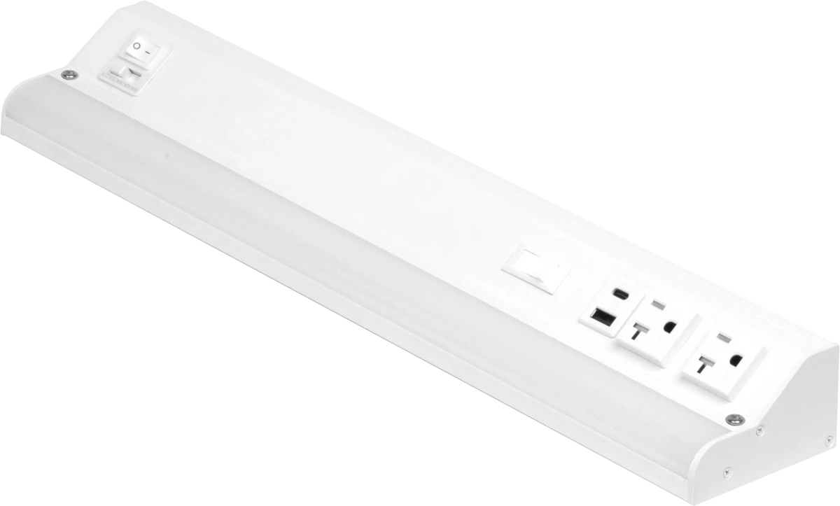 American Lighting UCRP-5CCT-8-WH LED Courant Plus Undercabinet White 5CCT 8 Inch 5 W